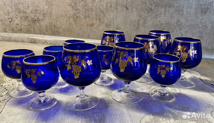 Набор бокалы и рюмки для коньяка, ликера, водки