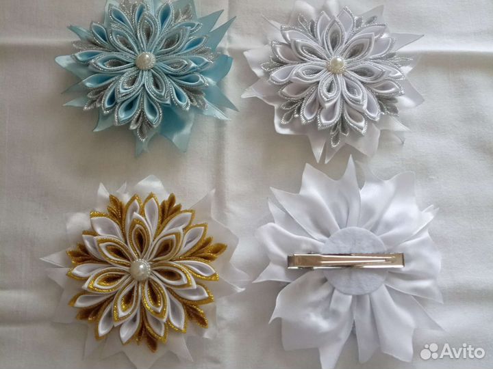 Резиночки, заколки, бантики