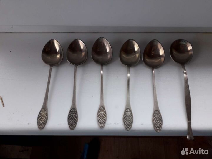 Мельхиоровые ложки советских времен