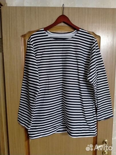 Новая Тельняшка вмф с начесом и этикеткой