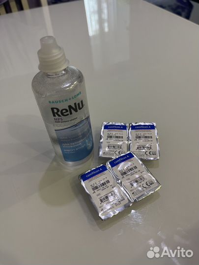 Линзы контактные