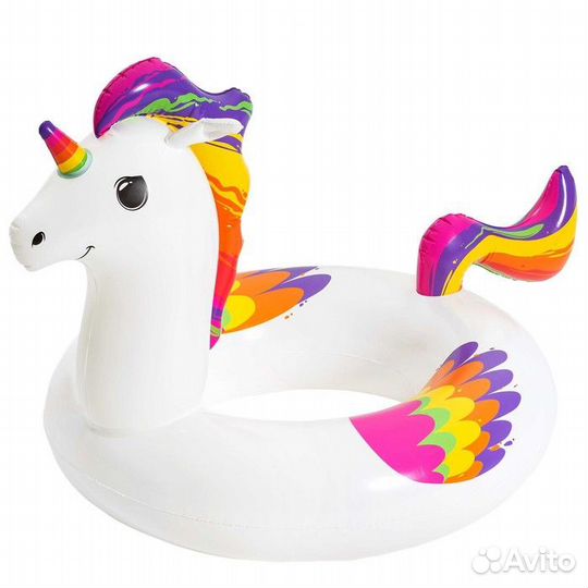 Круг для плавания Fantasy Unicorn, 119 x 91 см, 36