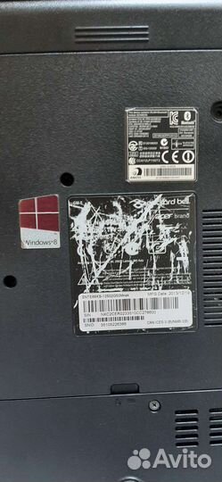 Ноутбук packard Bell