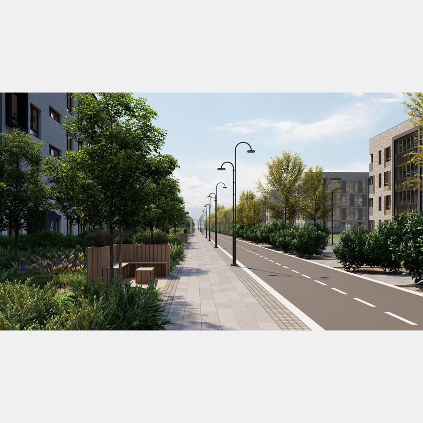 1-к. квартира, 45,4 м², 2/5 эт.