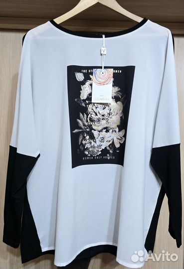 Блузка от Luisa Viola р.48 50 вискоза Италия