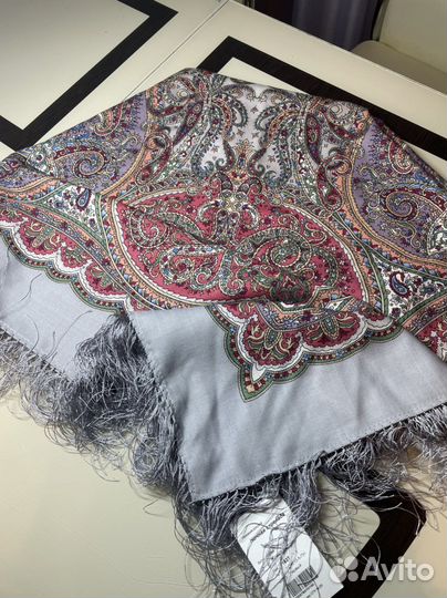 Павловопосадский платок Ночная серенада