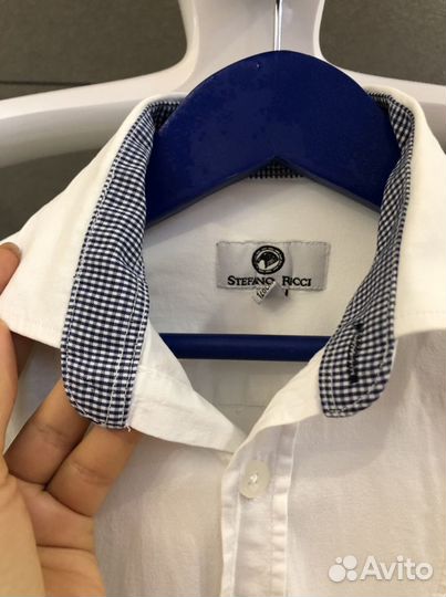 Рубашка классика с длинным рукавом (7-8 лет мальчи