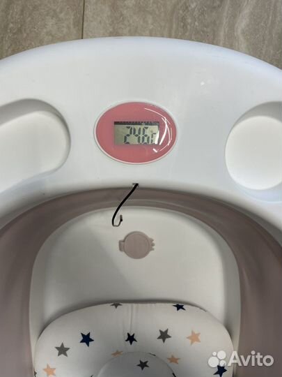 Ванночка для купания с термометром