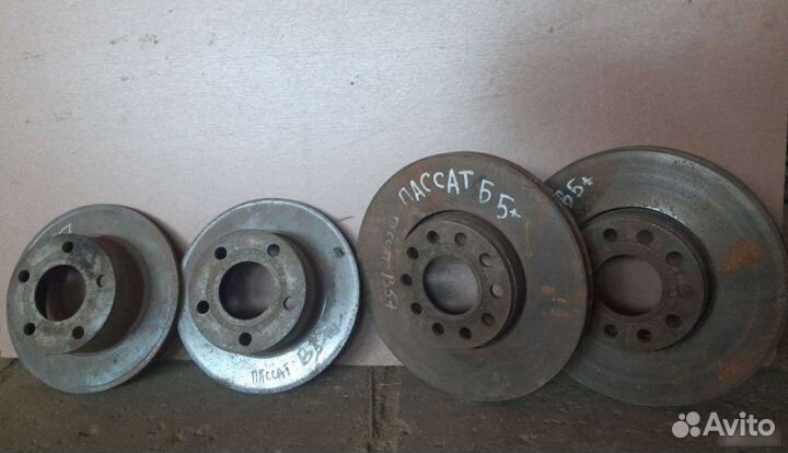 Тормозные диски Audi A4 B5 1999-2001