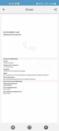 Участок 40 га (СНТ, ДНП)