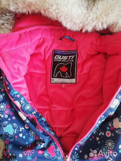 Зимний комбинезон для девочки