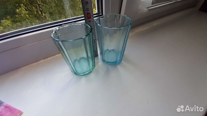 Стаканы 10 граней. Довоенные