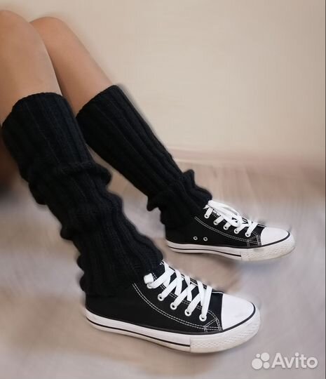 Набор гетры и митенки ручная работа