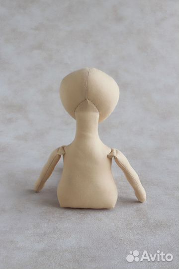 Агата. Заготовка интерьерной куклы из текстиля