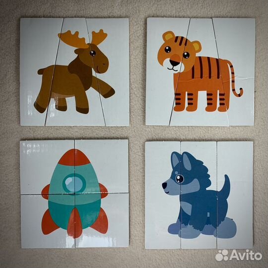 Пазлы, книги-пазлы