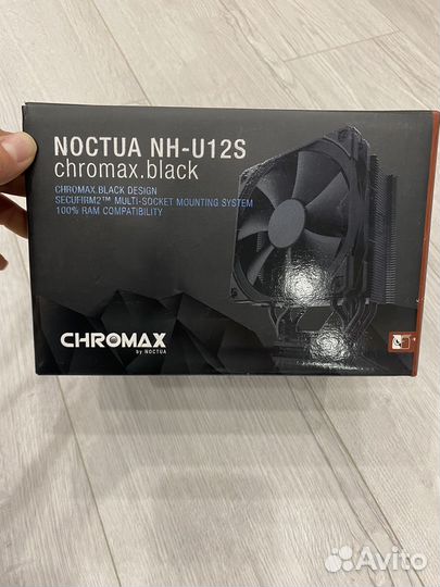 Кулер для процессора noctua nh-u12s chromax.black