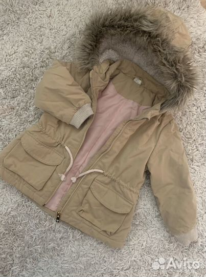 Куртка (парка) для девочки h&m