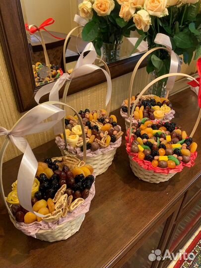 Съедобные букеты из сухофруктов. Мужской букет