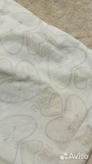 Плед покрывало одеяло для малыша 95х75 сост новых