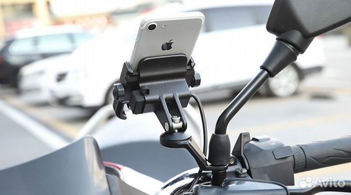 Держатель для телефона с USB