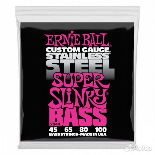 Ernie Ball P02844 Stainless Steel Super Slinky Ко