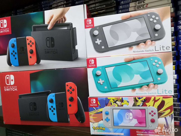 Консоли Nintendo Switch Oled/Lite продажа обмен