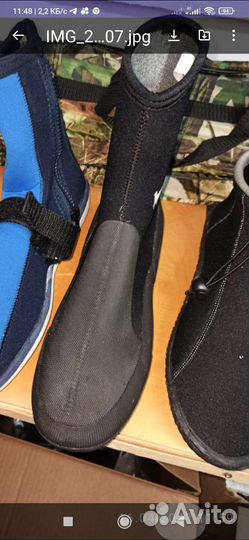 Носки и Боты для дайвингаю