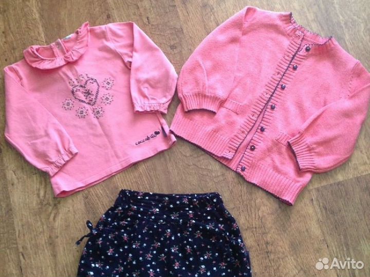Комплект одежды для девочки Coccodrillo, на 2-3 го