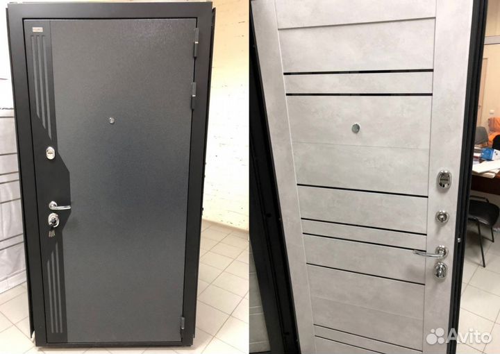 Двери входные металлические