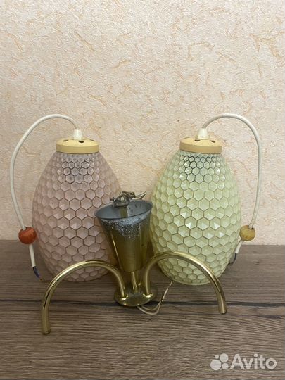 Люстра Ананас ГДР