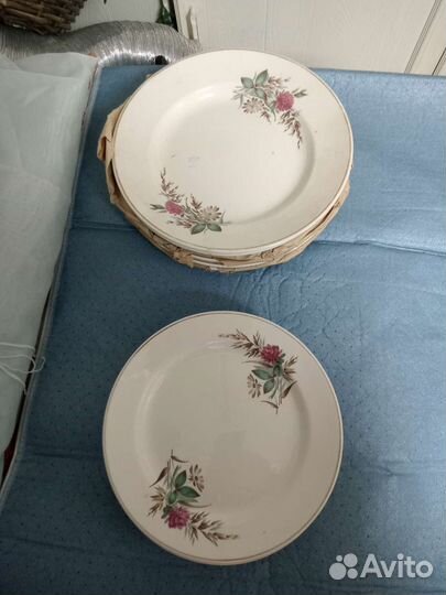 Посуда СССР фаянс, Конаково, зик