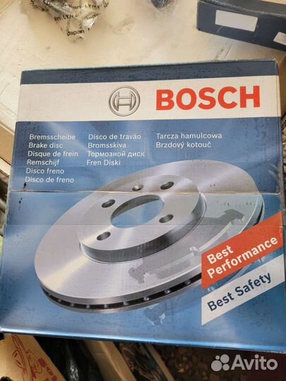 Тормозные передние диски bosch на infiniti fx 35