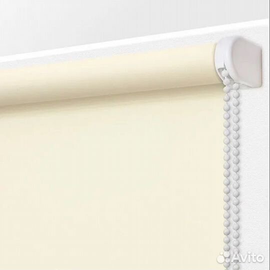 Рулонные шторы Плайн сливочный 61 см
