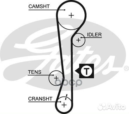 Ремень грм 5479XS Gates