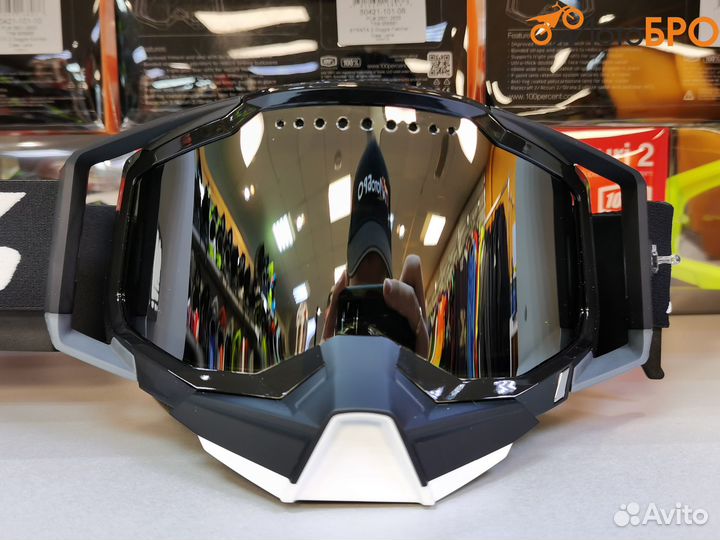 Очки 100 Racecraft 2 Snowmobile Goggle Black