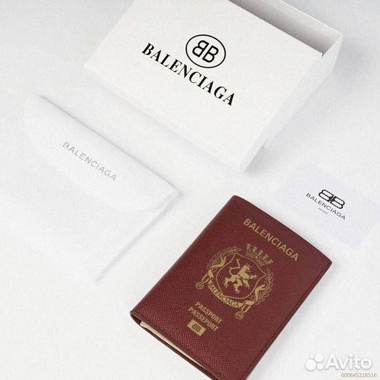 Обложка на паспорт Balenciaga (Арт.75810)
