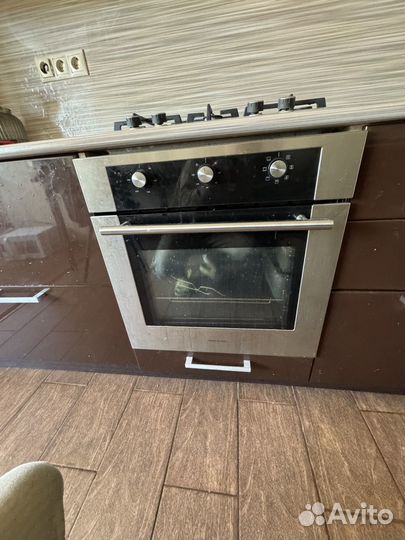 Газовая варочная панель. Духовой шкаф