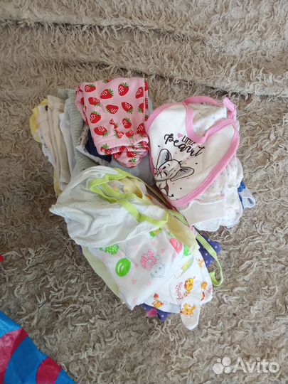 Вещи пакетом на девочку с рождения
