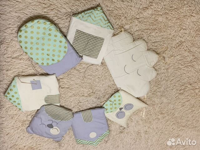 Бортики в кроватку