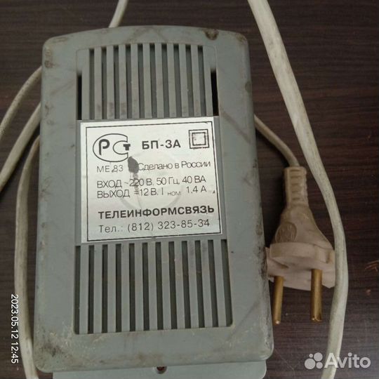 Адаптер блок питания 12в, 5в