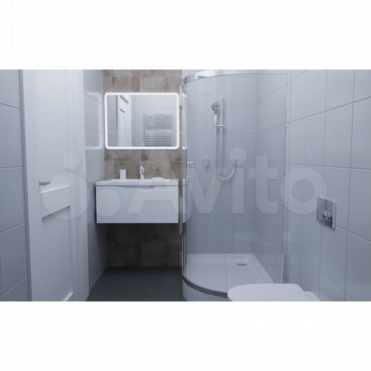 Квартира-студия, 41,3 м², 3/5 эт.
