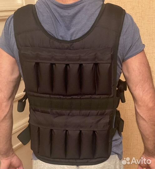 Жилет-утяжелитель 12кг новый