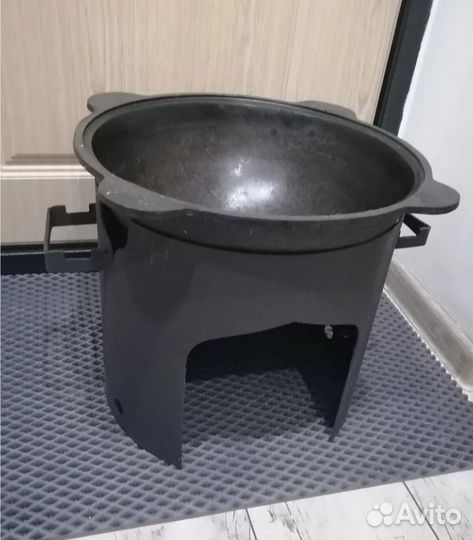 Печь для казана от 8л до 12л