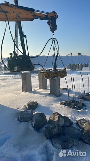 Срубка оголовков свай