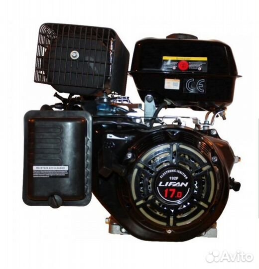 Двигатель Lifan 192F бензин (17 л. с.)