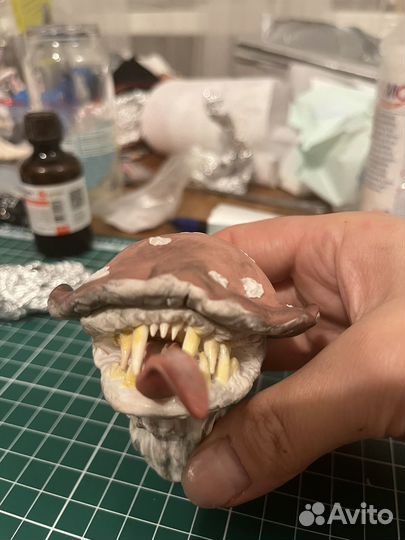 Полимерная глина украшения грибы хищные