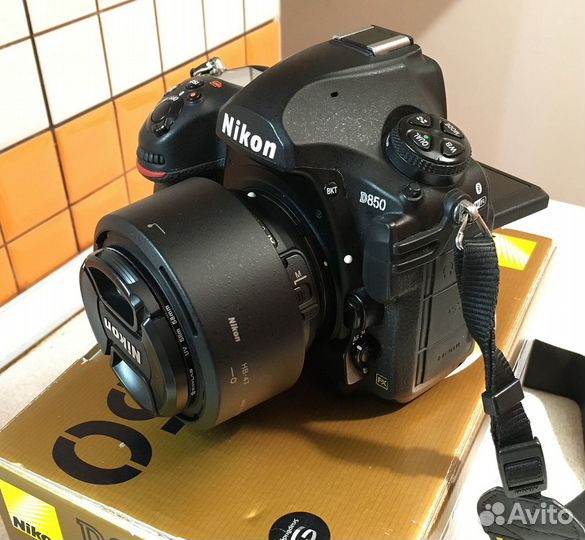 Nikon D850 с объективом 50mm