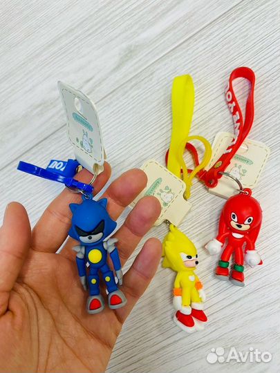 Брелок детский, ежик Соник Бум