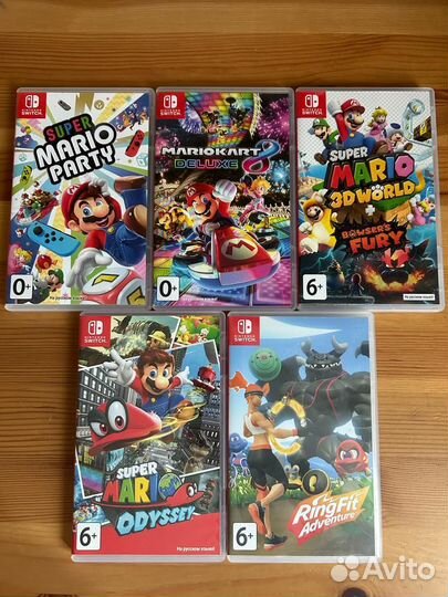 Nintendo switch игры Super mario odyssey