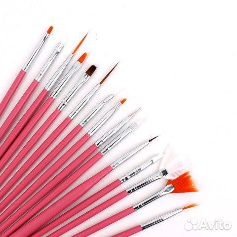 Набор кистей для дизайна на ногтях